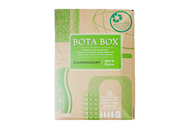 2. Bota Box Chardonnay, $20 for 3 liters