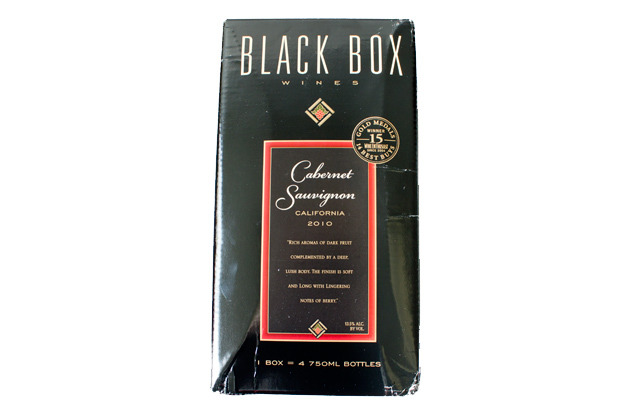 4. Black Box Cabernet Sauvignon, $25 for 3 liters