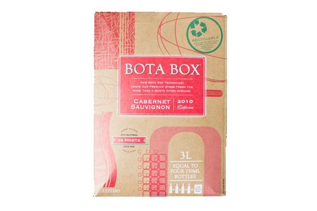 3. Bota Box Cabernet Sauvignon, $20 for 3 liters