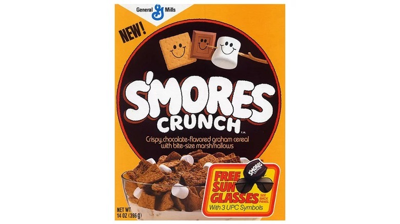 S'mores Crunch cereal box