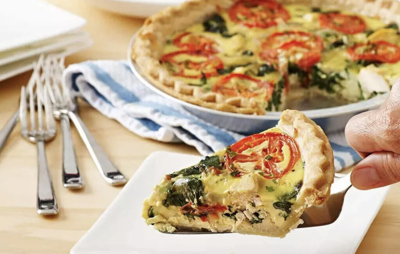 Fluffy Quiche with Chicken