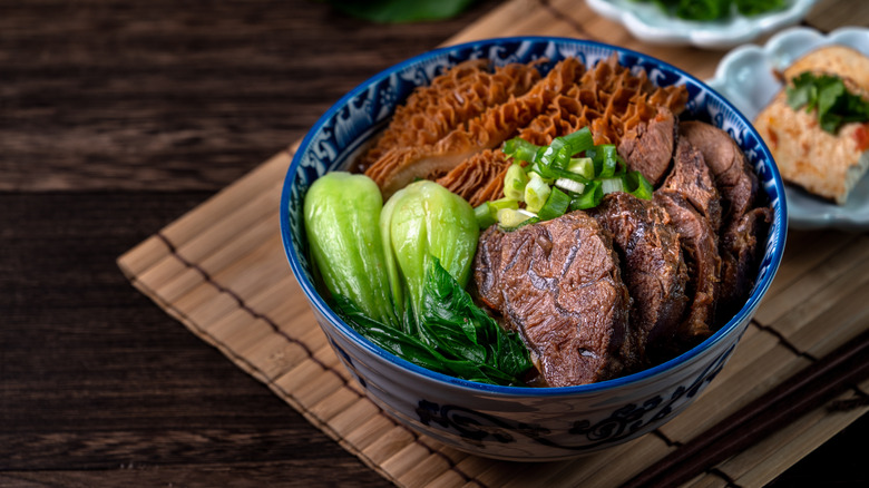 Taiwanese beef noodle soup