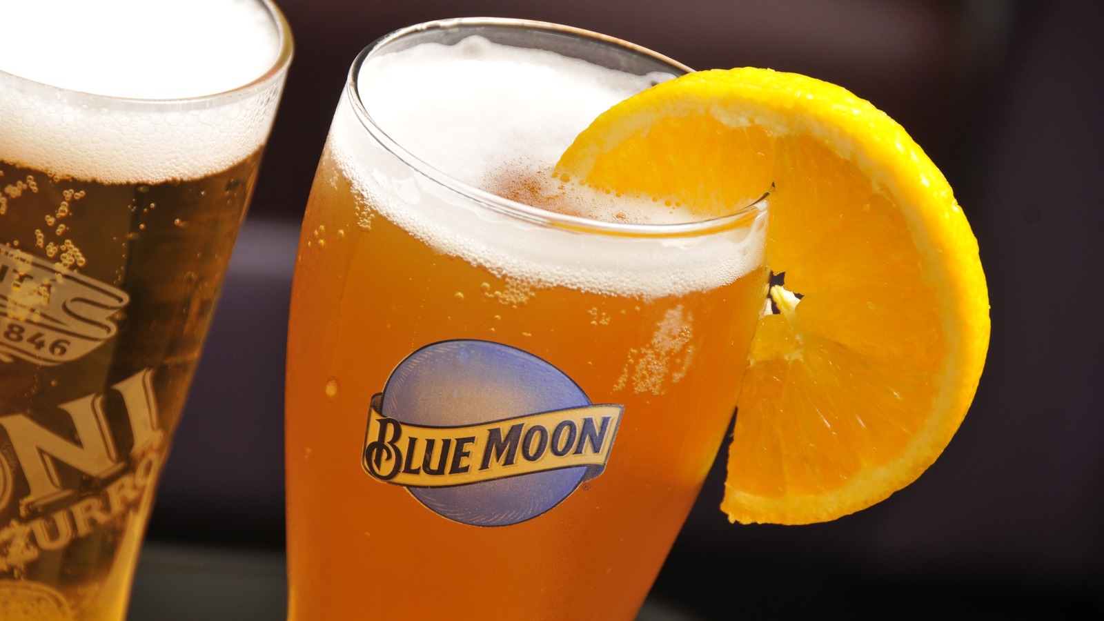 blue moon beer orange