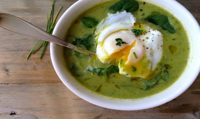 Broccoli Spinach Soup