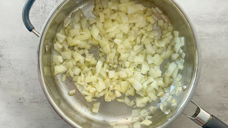 sauteed onions and garlic