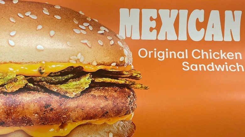 Burger King Original Mexican Chicken Sandwich