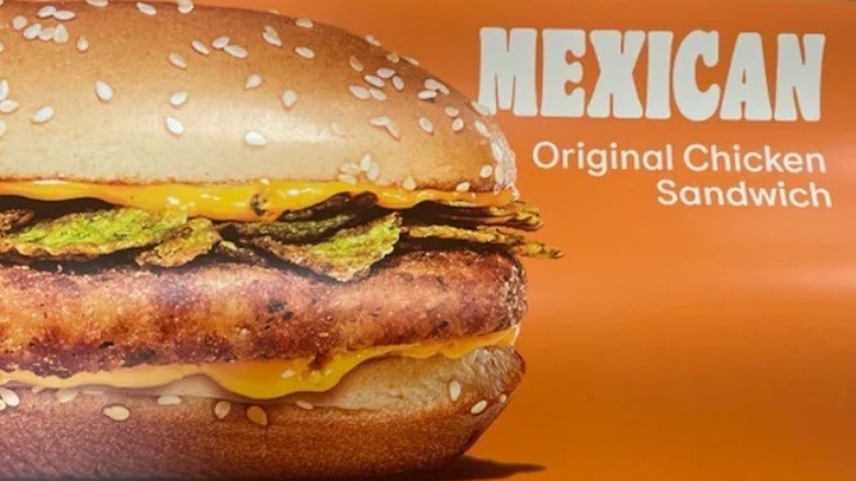 Burger Kings New Mexican Original Chicken Sandwich Was Just Leaked