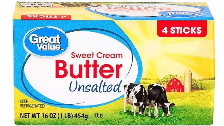 Great Value unsalted butter