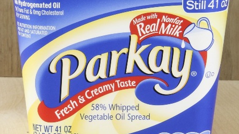 Parkay whipped vegetable oil spread