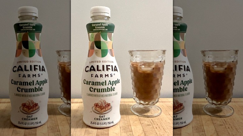 Califia Farms creamer and iced coffee