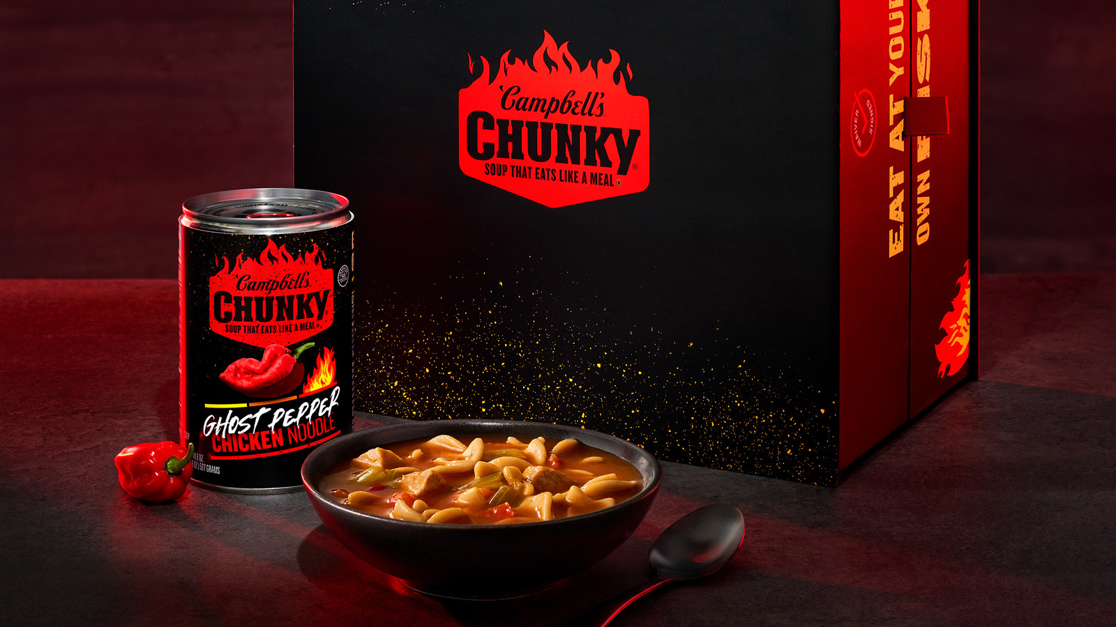 Campbells New Chunky Ghost Pepper Soup Is 13 Times Spicier Than Before 4191