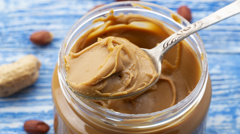 Spoonful of peanut butter