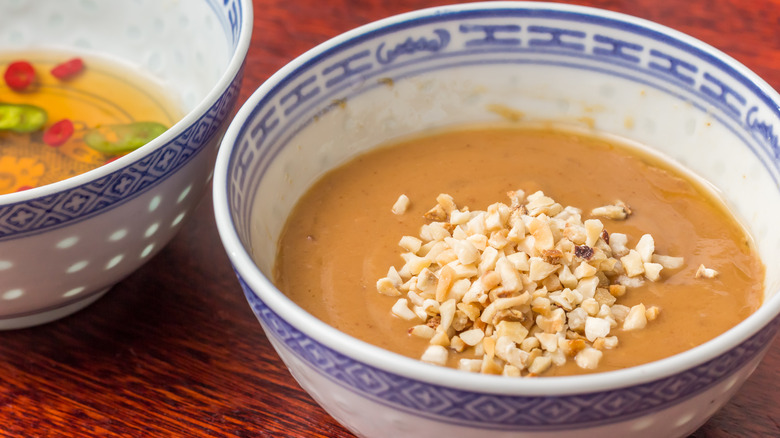 Indonesian peanut sauce