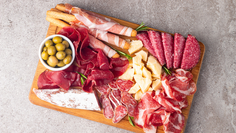 charcuterie board