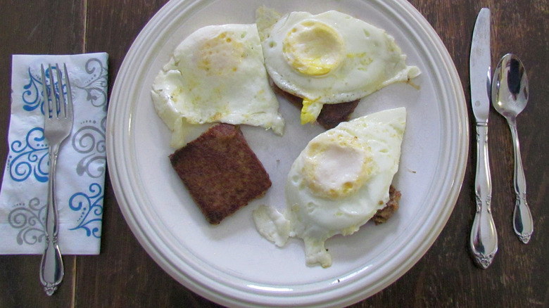 Scrapple breakfast