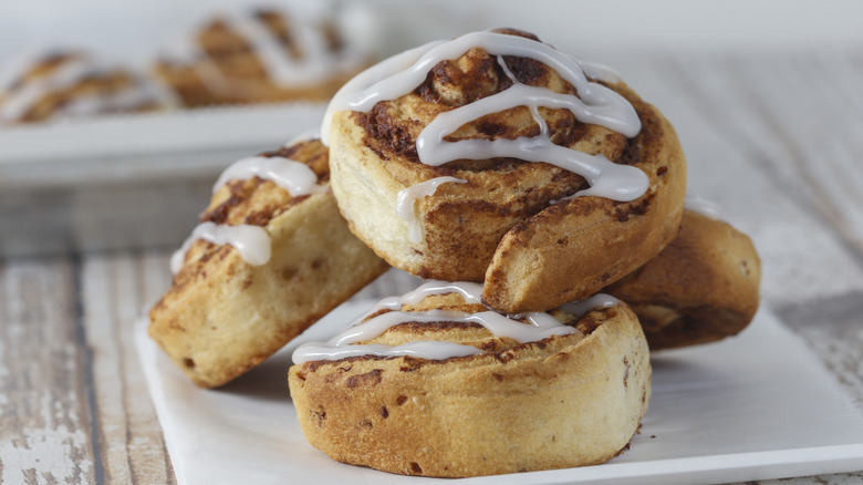 Fresh cinnamon rolls