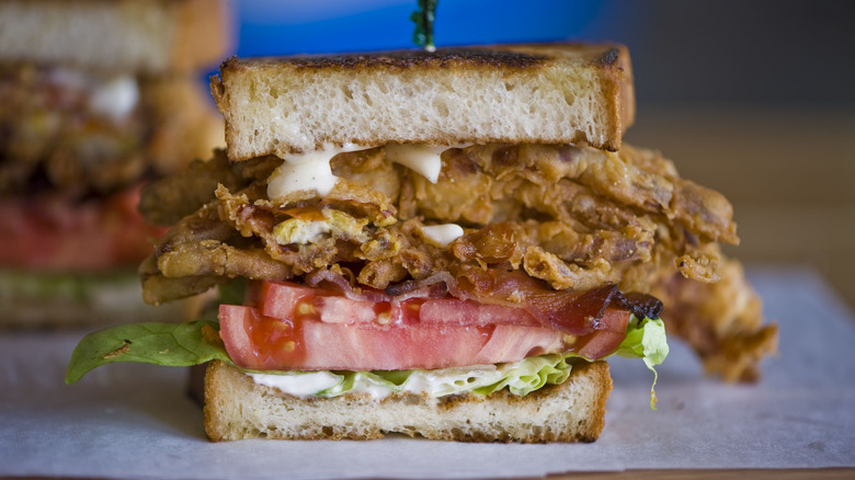 soft shell crab sandwich