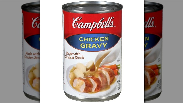 canned Campbell's chicken gravy 