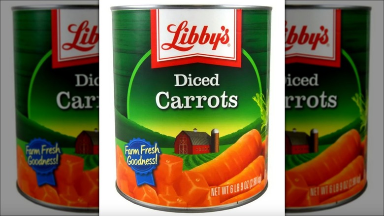 Libby's diced canned carrots