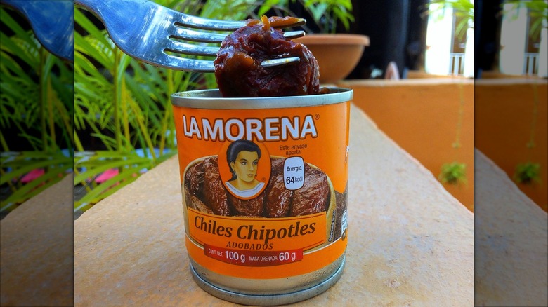 Canned chipotles in Adobo sauce