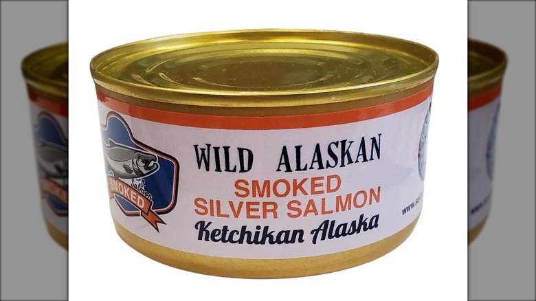 Wild Alaskan smoked silver salmon