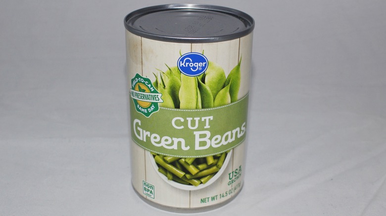 Kroger canned cut green beans