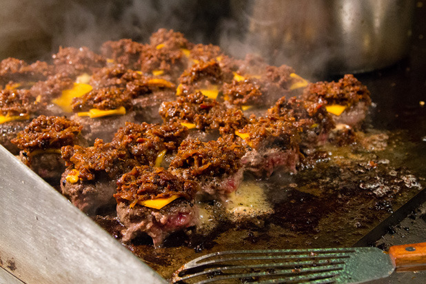 Burgers on the Griddle