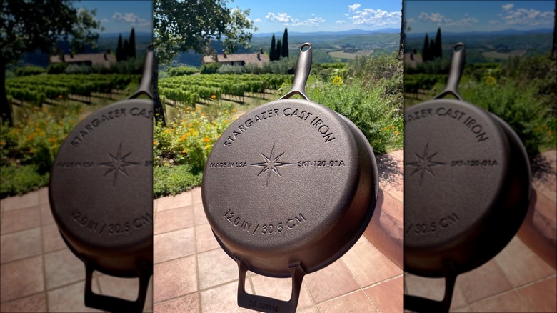 stargazer cast iron skillet