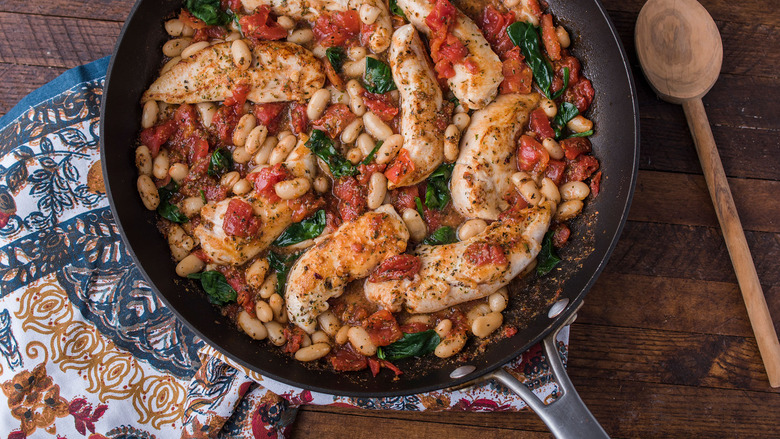 Tuscan Chicken and Vegetables