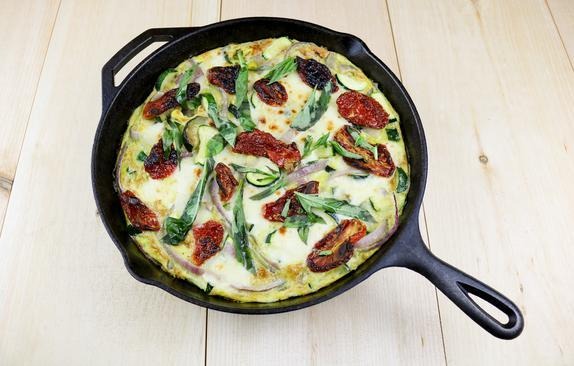 Skinny Zucchini Frittata