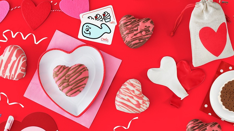 Carvel Valentine's promotion graphic