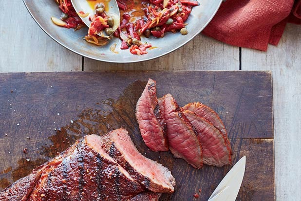 Beef Sirloin with Piquillo Peppers and Capers