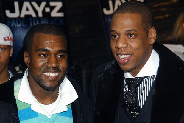 Jay Z and Kanye West