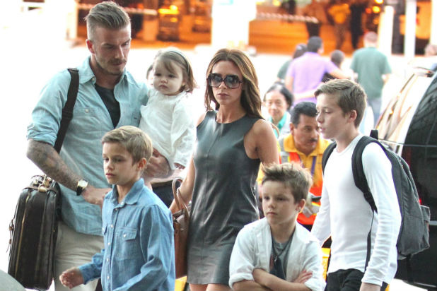 David and Victoria Beckham