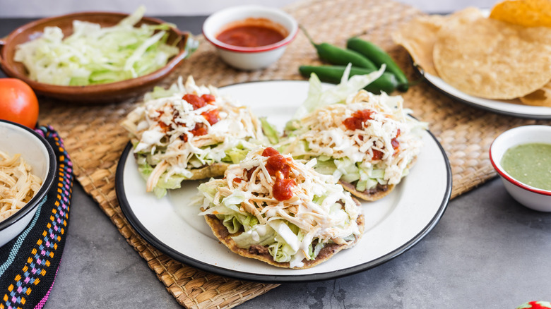 plate of tostadas