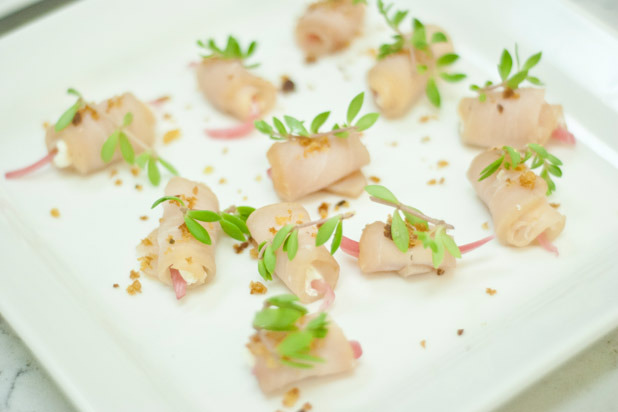 Smoked Swordfish, Robiola, and Filone