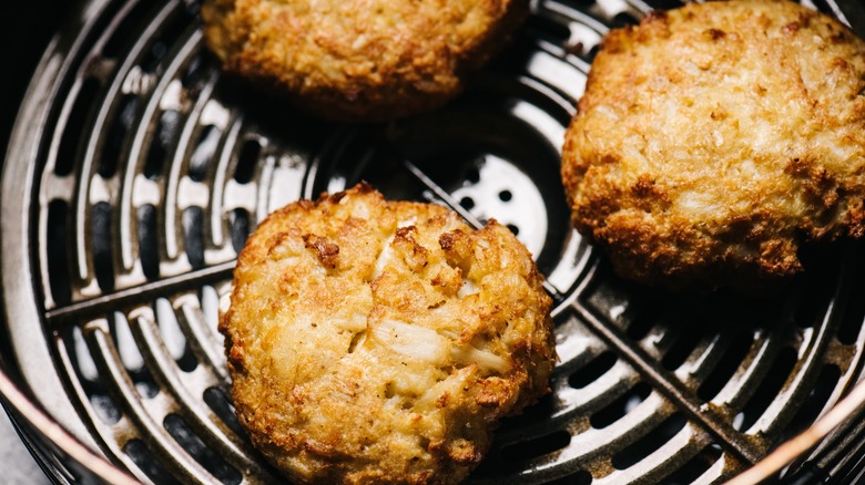 Crab cakes in air fryer