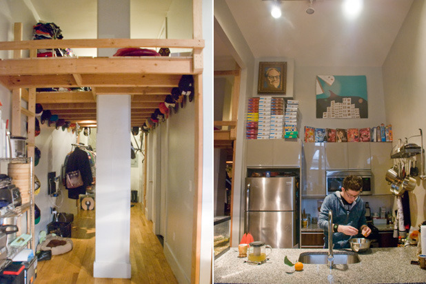 Entryway and Kitchen