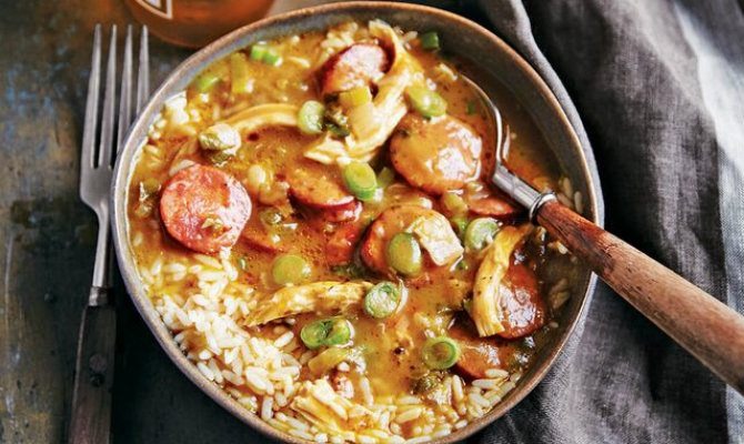 Chicken And Andouille Gumbo