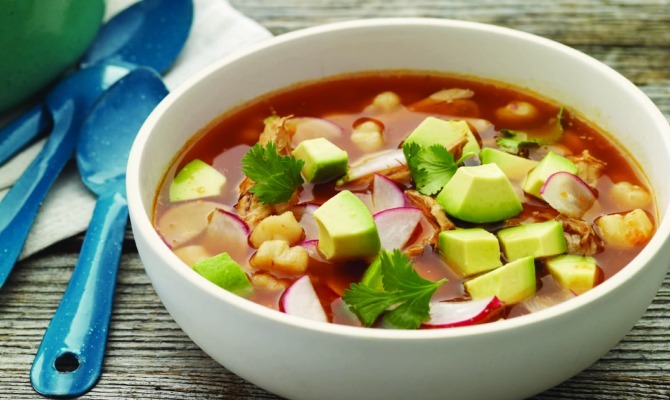 Chicken-Chile Pozole