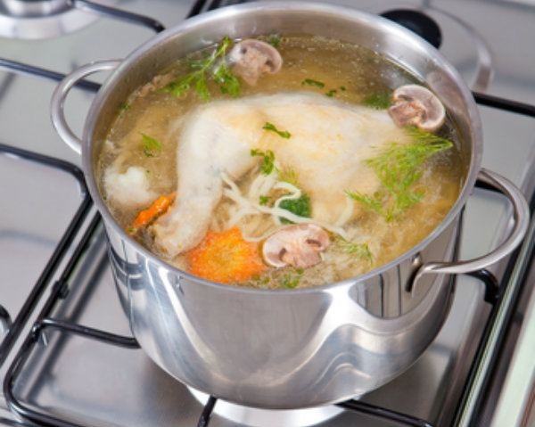 Chicken In Pot