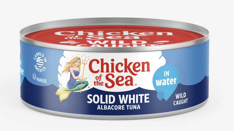 Chicken of the Sea tuna cans 