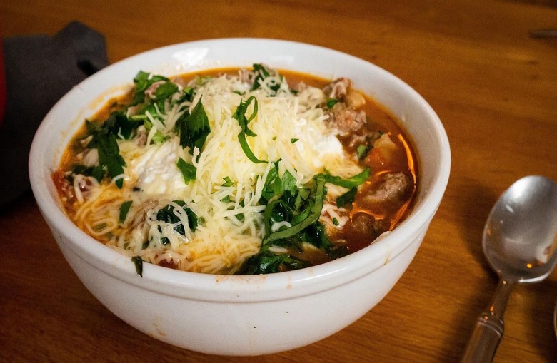 Chicken Parm Chili