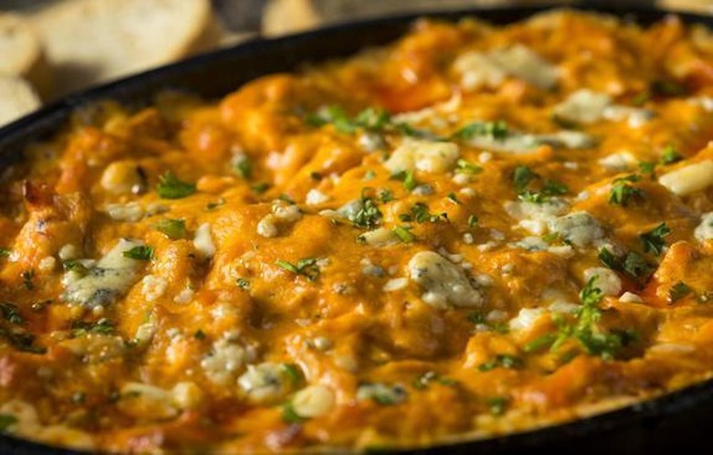 Buffalo Chicken Casserole