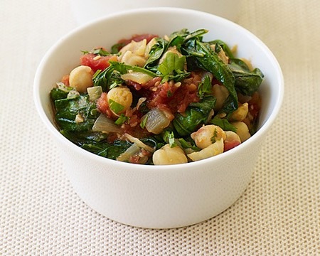 Chickpea and Spinach Stew