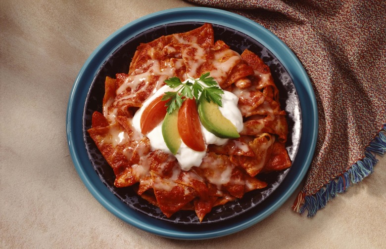 Chilaquiles Breakfast Skillet