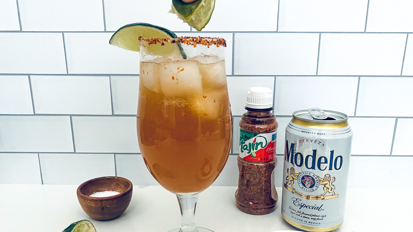 Spicy Low-Carb Michelada Recipe - Dash of Ting