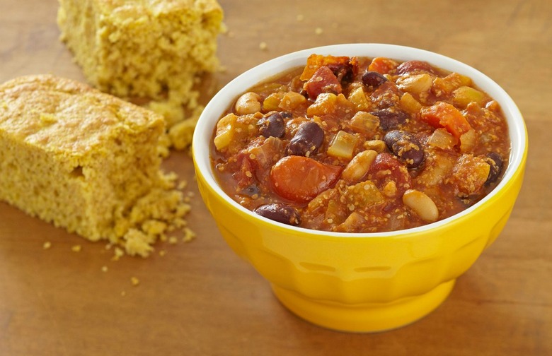 Vegetarian Chili with Wheat Germ