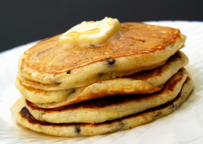 Bacon Chocolate Chip Pancakes 