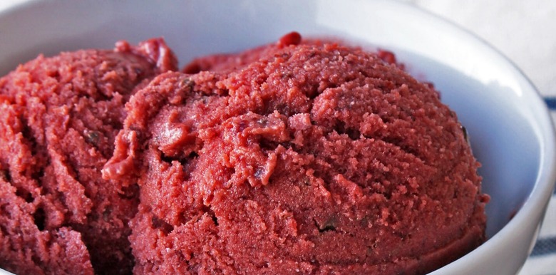 Quick Cherry Chocolate Chip Frozen Yogurt